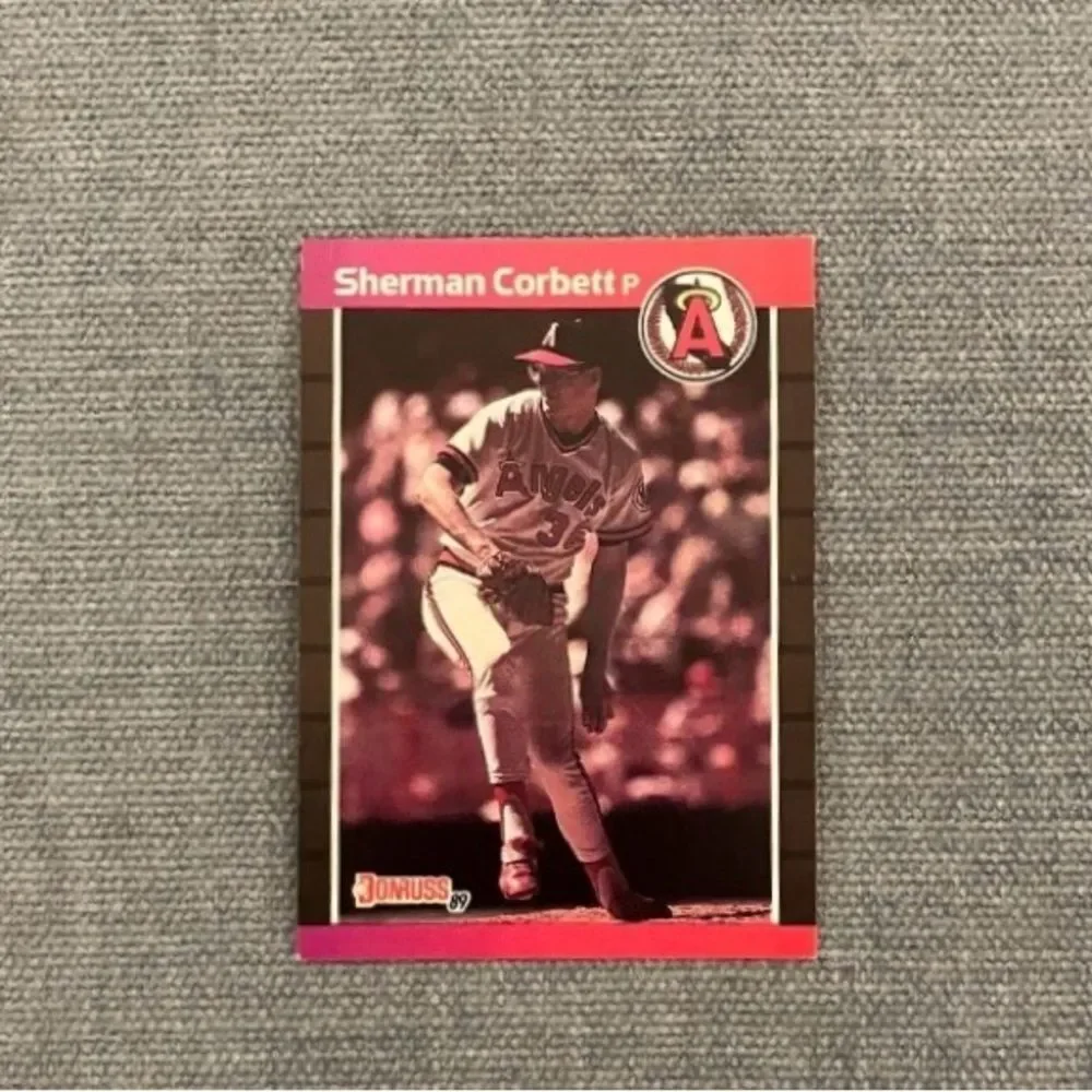 1989 Donruss Anaheim Angels Baseball Card Trading Card